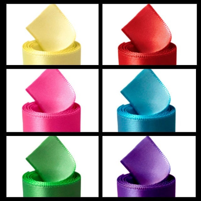 Ribbon, Single Face Satin Ribbon, Double Face Satin Ribbon, Satin ...